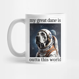 Outta This World Great Dane Mug